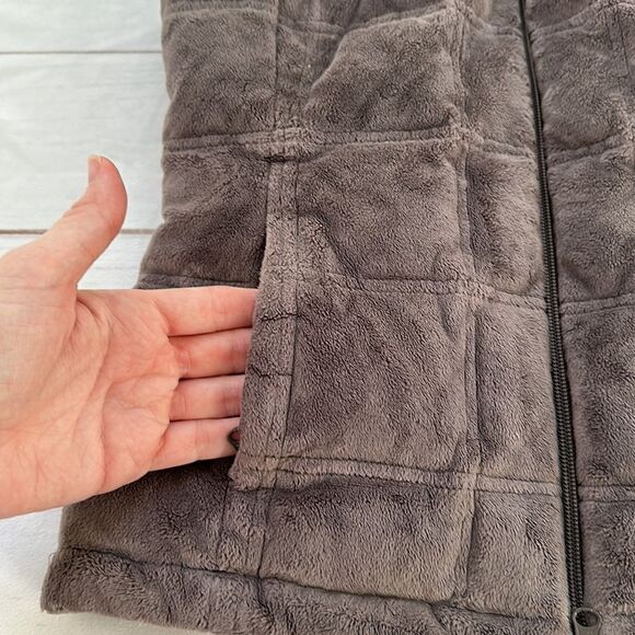 Athleta Full Zip Brown Vest - Picture 7 of 9